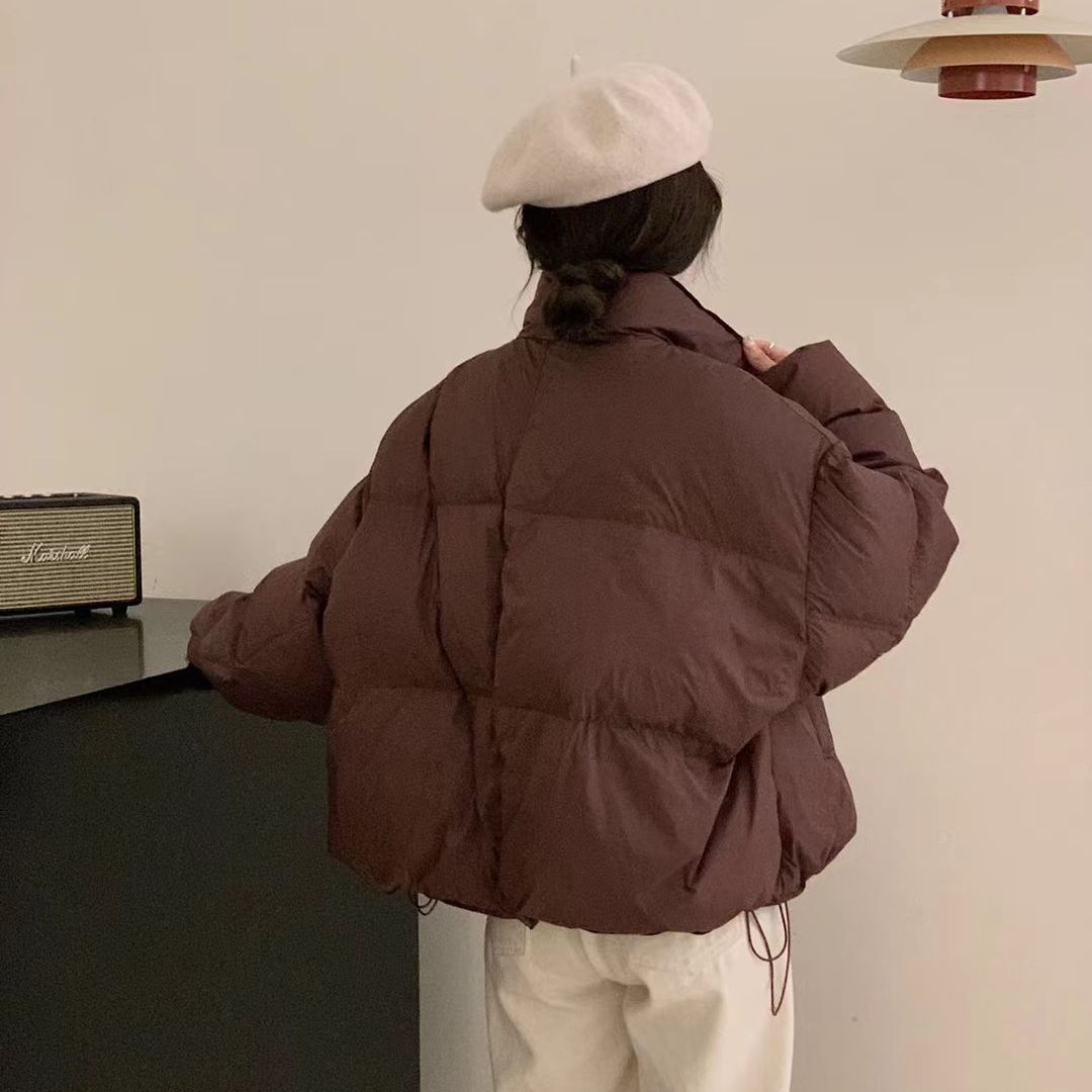 Cotton-padded Coat Women's Stand Collar Short Cotton Padded Coat