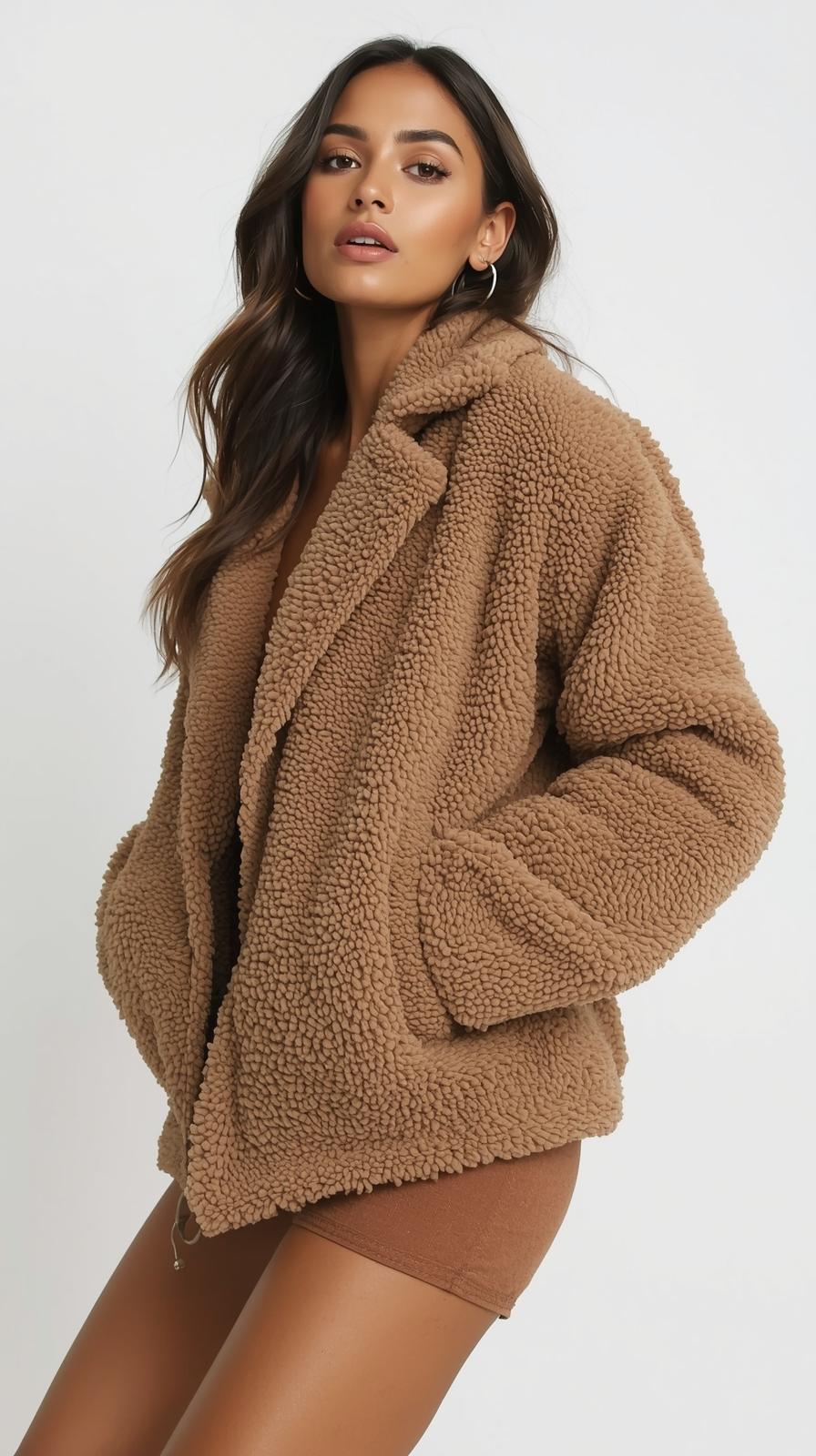 ✨ Cozy Teddy Jas – Jouw musthave voor het koude seizoen! ❄️